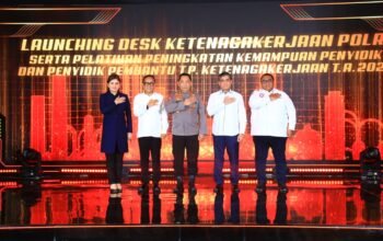 Polri Resmi Launching Desk Ketenagakerjaan untuk Selesaikan Sengketa Tenaga Kerja