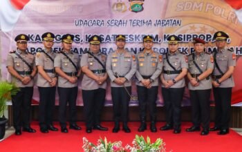 Polres Metro Jakbar Gelar Sertijab, Berikut sejumlah pejabat Utama dan Kapolsek Jajaran Yang diserahterimakan