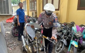 Harkamtibmas, Polres Situbondo Tindak Tegas Balap Liar Belasan Motor Diamankan