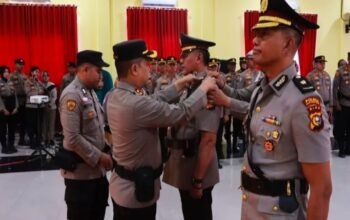 Sertijab Kapolsek Siak Hulu , Langsung di Pimpin Kapolres Kampar .