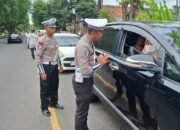 Polres Kediri Kota Himbau Pengguna Jalan untuk Keselamatan Arus Balik Liburan