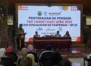 Sebanyak 67 PNS (Pegawai Negri Sipil) Pemkab Blora Purna Tugas