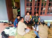 Babinsa Bersama Bhabinkamtibmas Kompak Melakukan Komsos