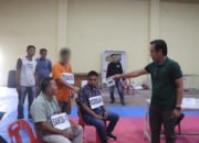 Rekonstruksi Kasus Pembunuhan di Dusun Kampung I, Polsek Padang Tualang Hadirkan 12 Adegan