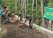 Uruk Jalan, Danramil dan Babinsa Terus Bantu Masyarakat