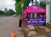Respon Cepat Aduan Warga, Satlantas Polres Metro Jakarta Barat dirikan Pos Pantau Cegah Pelanggaran Lalu-lintas Di Pintu Air Cengkareng