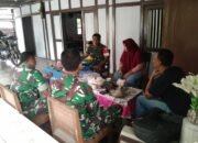 Tugas Rutin, Babinsa Lakukan Komsos Denga Warga Binaan