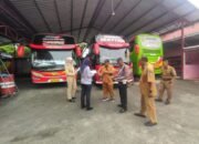 Satlantas Polres Kediri Kota Bersama Ditlantas Polda Jatim Gelar Ramcheck Menjelang Idul Fitri