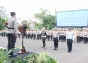 Apel Gelar Pasukan Operasi Keselamatan Semeru 2025 Polres Kediri Kota, Tekankan Tertib Berlalu Lintas Minimalisir Angka Kecelakaan