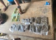 Tim Gabungan TNI-POLRI dan Instasi CIQS PLBN Skouw, Berhasil Menggagalkan Transaksi 313 Gram Ganja di Perbatasan RI-PNG