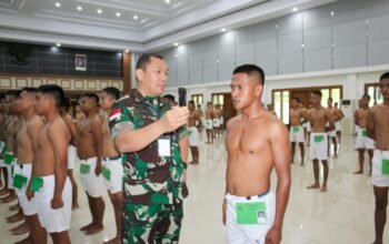 Pangdam XII/Tpr Pimpin Sidang Pemilihan Calon Tamtama PK TNI AD Gel. I TA 2025 Panda Pontianak