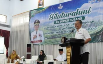 Silaturahmi dengan Kepala Satuan Pendidikan, Pj. Bupati Subang Kupas Tuntas Problematika Pendidikan.