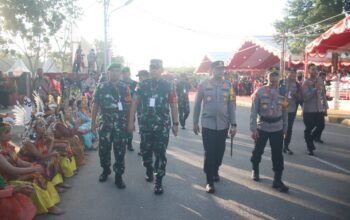 Pangdam XII/Tpr dan Kapolda Pimpin Langsung PAM VVIP Wakil Presiden RI