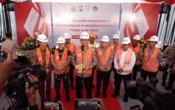 Sukseskan Program MBG Polda Jatim Bangun Gedung SPPG di SPN