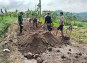 Pra TMMD Personil Satgas Aktif Di Lokasi Sasaran Fisik