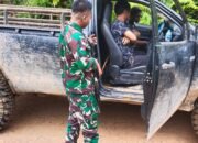 Aksi Bersih Wilayah, Satgas Yonzipur 5/ABW Tingkatkan Sweeping Keamanan dan Penegakan Hukum