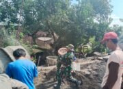 Pra TMMD Ke 123 TNI Dan Warga Desa Kalinanas Sudah Kebut Betonisasi