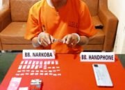 Polisi Ciduk Seorang Pria di Jalan Raya Lintas Bangkinang – Pekan Baru