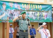Dandim 0422/Lampung Barat Pimpin Upacara dan Berikan Sosialisasi di SMK Neger 1 Krui