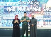 Keluarga Besar Kodam XII/Tpr Peringati Isra Mi’raj Nabi Muhammad SAW 1446 H