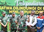 Konservasi Alam, Kasad Lepasliarkan Satwa Dilindungi di Hutan Sanggabuana