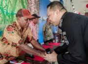 Temui Tokoh di Jayapura, Ada Pesan Penting dari Kasatgas Humas Ops Damai Cartenz 2025
