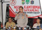 Usai Aduan Tawuran, Kapolsek Tambora Ajak Warga Diskusi Kamtibmas Melalui Program Ngopi Kamtibmas