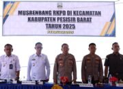 Asisten III Bidang Administrasi Umum Sekretariat Pemerintah Kabupaten Pesibar Membuka Langsung Musrenbang RKPD Tahun 2025