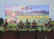 Pangdam I/BB Tinjau Yon Arhanud 13/PBY, Tekankan Kesiapsiagaan dan Soliditas
