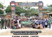 Peringati HUT Kostrad ke-64, Satgas Pamtas Yonarmed 11 Kostrad Gelar Khitanan Massal Gratis di Pos Gabma Simanggaris