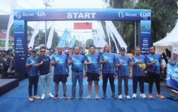 Ribuan Pelari Meriahkan Tetralogi East Java Running Festival di Kota Kediri