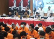 Polresta Sidoarjo Berhasil Ungkap 110 Kasus Narkoba Amankan 134 Tersangka