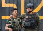 Jalin Sinergitas, Kasatgas Humas Operasi Damai Cartenz-2025 Kunjungi Pos Pamtas Yonif 512 di Oksibil