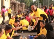 Munggahan Ala Polres Purwakarta, AKBP Lilik Ardhiansyah Ajak Anggota Makan Nasi Liwet Bersama