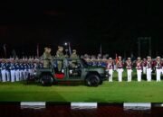 Panglima TNI Hadiri Parade Senja dan Penurunan Bendera Dipimpin Presiden RI Prabowo Subianto