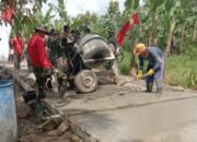 Sasaran Fisik TMMD di Kalinanas Terus Dikebut