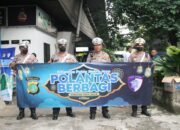 Polantas Berbagi: Satlantas Metropolitan Jakbar Bagikan 100 Takjil Di Tl Tomang untuk Pengendara di Bulan Ramadhan