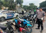 Polres Tanjungperak Amankan Puluhan Motor Diduga Balap Liar di Akses Suramadu