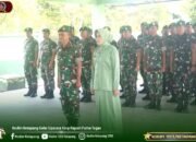 Kodim Ketapang Gelar Upacara Korp Raport Purna Tugas.