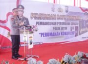 Kapolda Jatim Laksanakan Groundbreaking Perumahan Bersubsidi untuk Anggota Polri