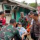 TNI-Polri Evakuasi Warga Sawangan Korban Banjir 1,5 Meter Saat Mau Cuci Darah