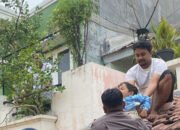 Dengan ketinggian tiga(3)meter Banjir di permukiman warga di celilitan,keramat jati dan Jakarta Timur