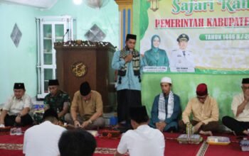 Wakil Bupati Pesisir Barat Menghadiri Safari Ramadhan Di Pekon Muara Tembulih Kecamatan Ngambur