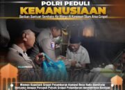 Bulan Ramadhan, Polsek Grogol Petamburan Berbagi Sembako untuk Warga Slum Area