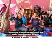 Wujudkan Generasi Berkarakter, Satgas Pamtas Yonarmed 11 Kostrad Tanamkan Wawasan Kebangsaan di Taman Baca Masyarakat, Nunukan