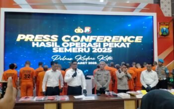 Upaya Polres Kediri Kota Dalam Operasi Pekat Semeru 2025 Selama 12 Hari