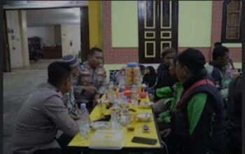 Kapolres Boyolali Berbuka Puasa Bersama, Dengarkan Keluhan dan Aspirasi Driver Gojek Dibupan Suci Ramadan