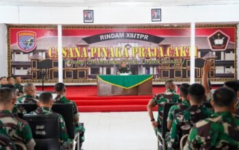 Pangdam Tanjungpura Dampingi Menteri Pertahanan Kunjungan Kerja di Singkawang