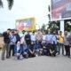 Wartawan Dan Kapolres Bagikan Ribuan Paket Takjil Di Taman Kedondong Ketapang.