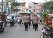 Patroli Jalan Kaki! Kapolres Langkat Pastikan Pedagang Takjil Bebas dari Pungli